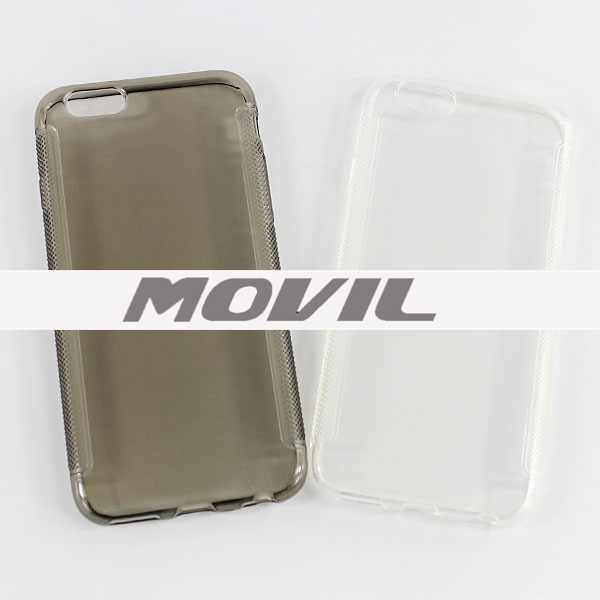 NP-1873 Transparente tpu funda para iPhone  6-9